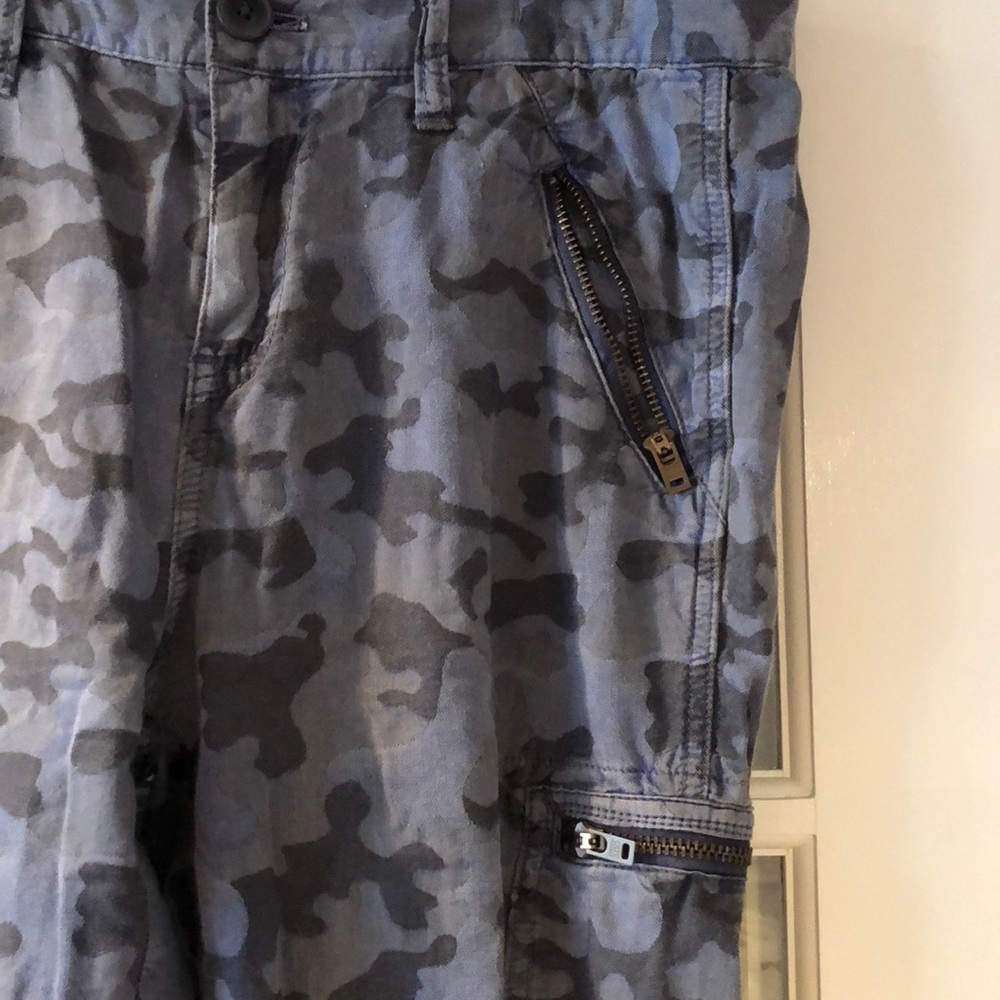 Blue camo pants
